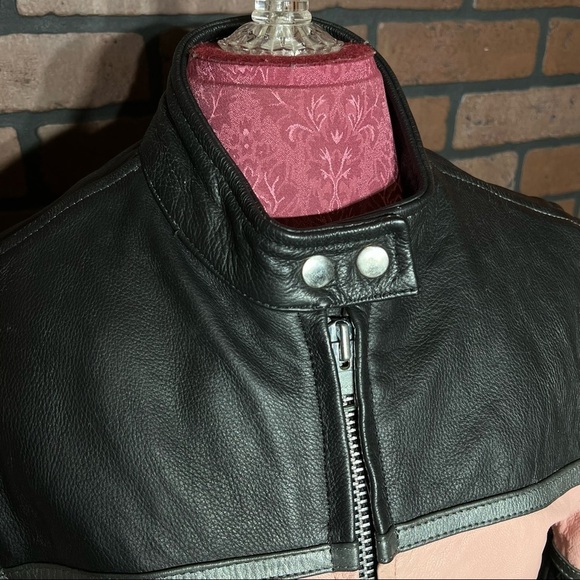Vintage Unik Genuine Leather Coat - Picture 6 of 16